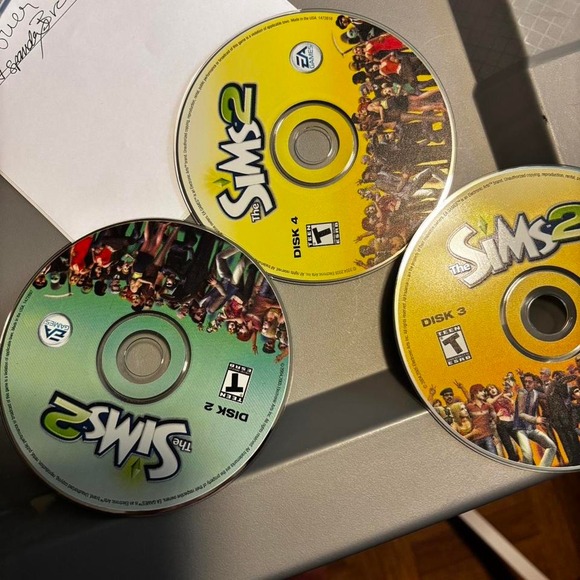 Sims Pc Games Set 1 Some Scratching On Cd An Set 2 Has 3 CDs No Defects - Picture 6 of 8